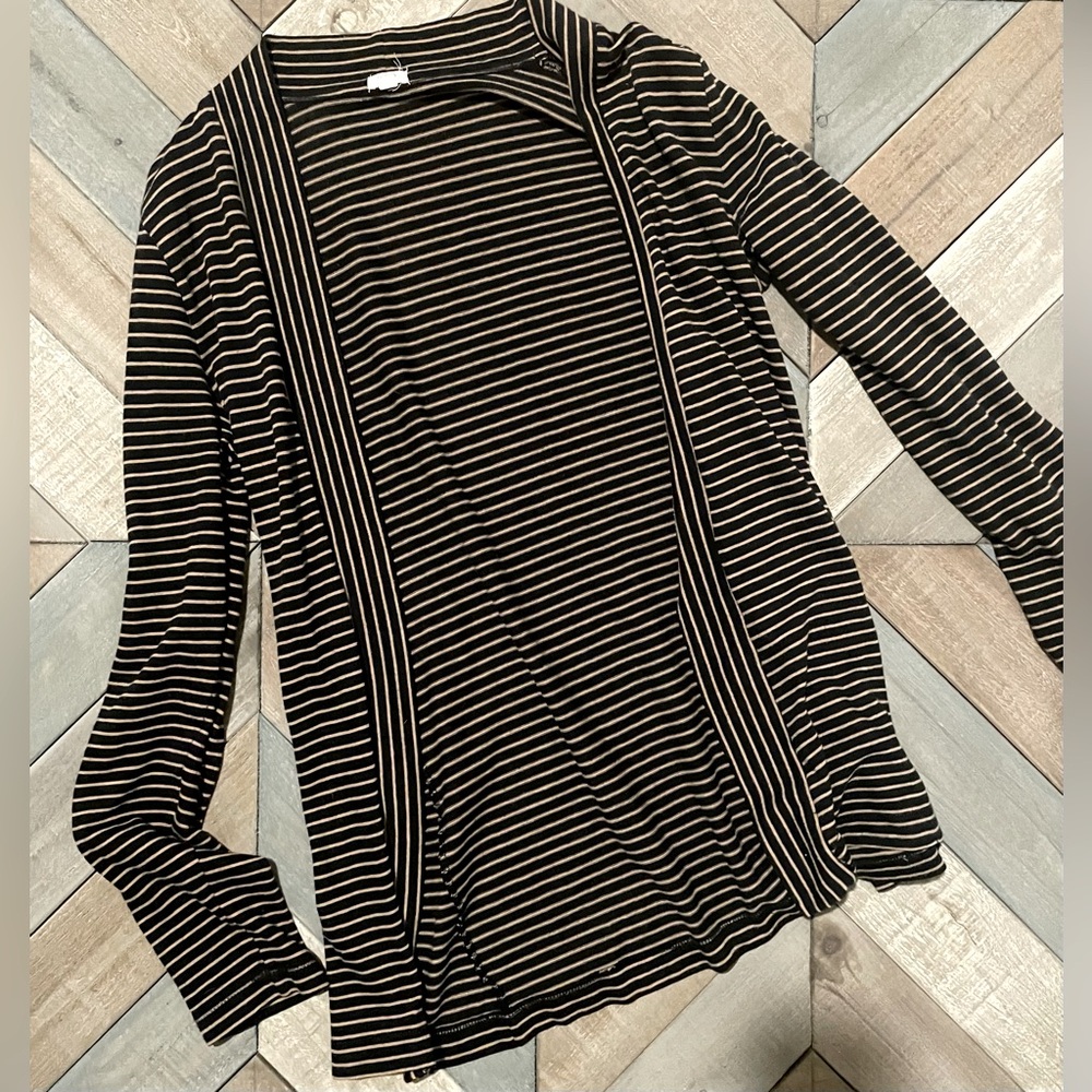 J Crew Factory tissue tee cardigan XS.